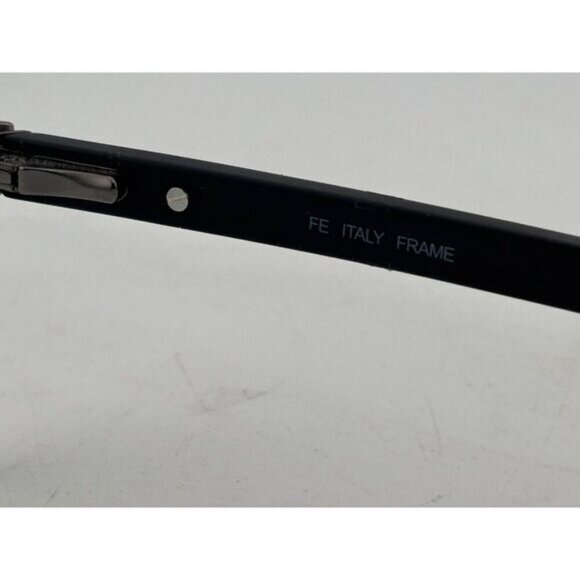 INSPIRA EYEWEAR - S8233 54-18-140 C1 Black Half Rim Metal Eyeglass Frames - Picture 5 of 8